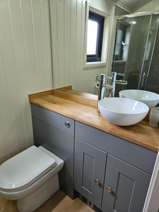 Woodland Shepherds Hut - 'Saga' Caernarfon Kültér fotó